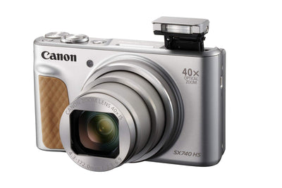 Canon PowerShot SX740 HS Digital Camera (Silver) - 2956C001
