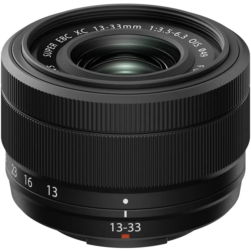 FUJIFILM XC 13-33mm f/3.5-6.3 OIS Lens 16960719 (White Box) - 7PC Accessory Kit Fujifilm