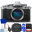 Nikon Zf Mirrorless Camera (Body) (Silver) 2012 - 7PC Accessory Bundle
