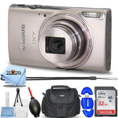 Canon Compact Digital Camera IXY 650 HS M (Silver) 7283C001 - 7PC Accessory Kit
