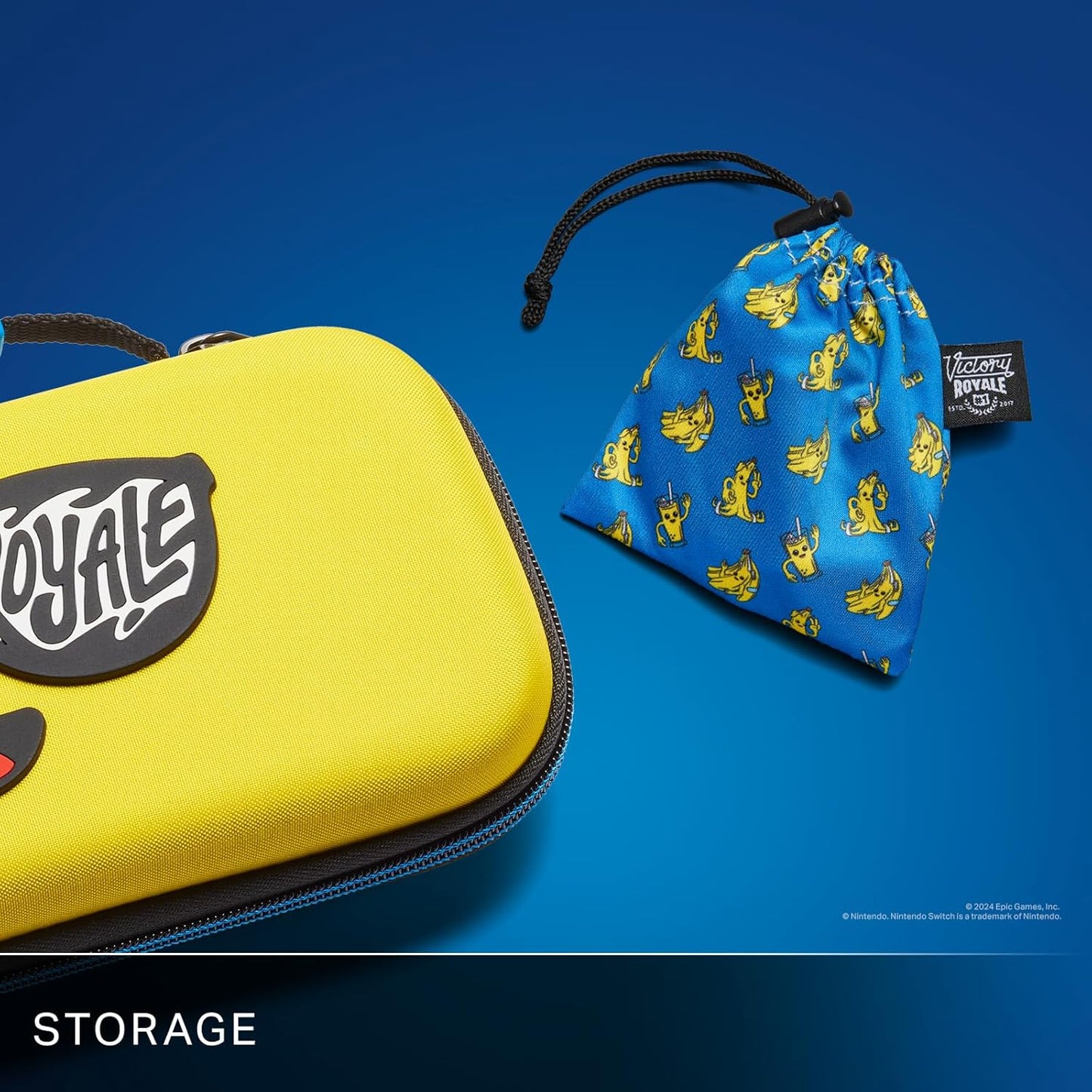 PowerA Wired Earbuds for Nintendo Switch Fortnite Peely 3.5 mm Wired with Bag