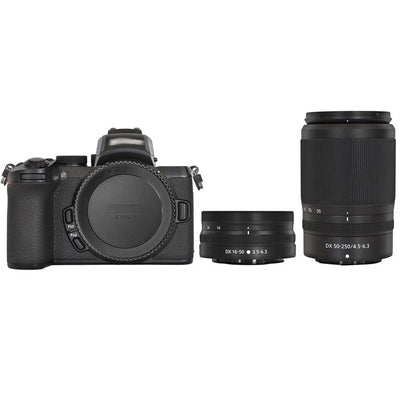 Nikon Z50 II Mirrorless Camera with 16-50mm & 50-250mm Lenses Kit