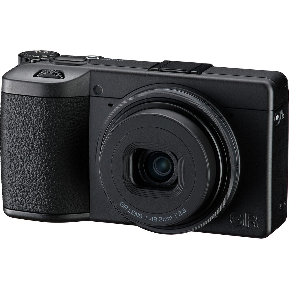 Ricoh GR IV Monochrome Digital Camera 01582 - 7PC Accessory Bundle