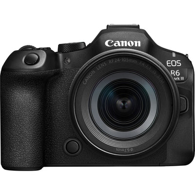 Canon EOS R6 Mark III Mirrorless Camera and 24-105mm f/4-7.1 IS STM Lens Bundle