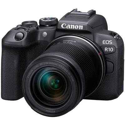 Canon EOS R10 Mirrorless Camera with 18-150mm Lens 5331C016 - 10PC Accessory Kit