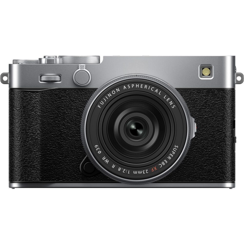 FUJIFILM X-E5 Mirrorless Camera and XF 23mm f/2.8 Lens (Silver)