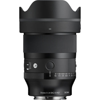 Sigma 35mm f/1.4 DG II Art Lens (Sony E) 304965 - 10PC Accessory Bundle