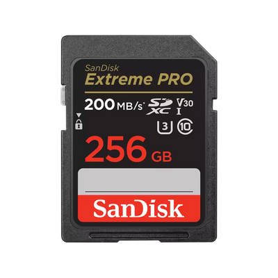 SanDisk 256GB Extreme PRO 200MB/s
