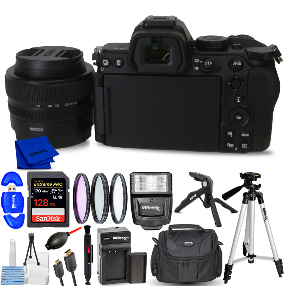 Nikon Z5 II Mirrorless Camera with 24-50mm f/4-6.3 Lens 2018 - 15PC Bundle Kit