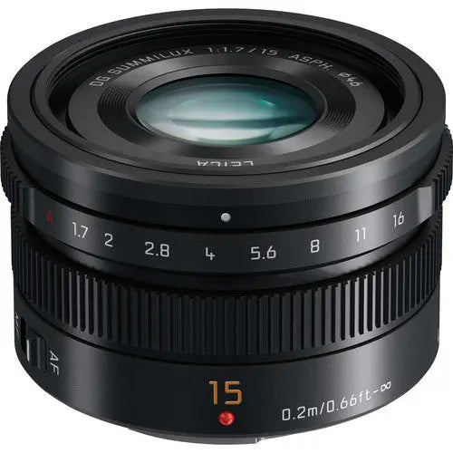 Panasonic LUMIX G Leica DG Summilux 15mm f/1.7 ASPH. Lens H-X015K Panasonic