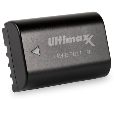 ULTIMAXX Ersatzakku für Panasonic BLF19 2200mAh für GH3 GH4 GH5 G5S G9