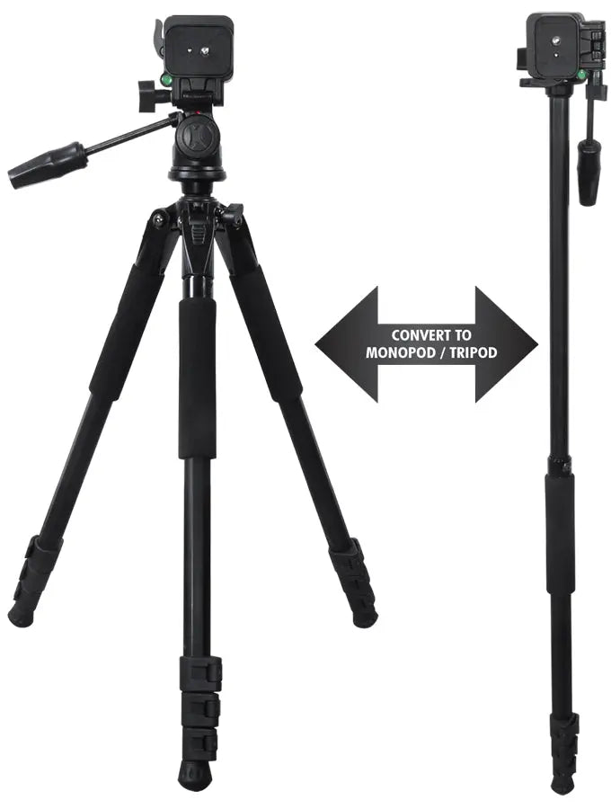 80" Inch Heavy Duty Camera Tripod for DSLR Cameras/Camcorders Ultimaxx