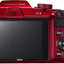 Nikon COOLPIX B500 Digitalkamera (rot) 26508 + 32 GB + Tasche im Paket