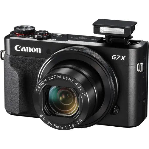 Canon PowerShot G7 X Mark II (Black) Starter Bundle Canon