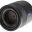 Sony Sonnar T* FE 55 mm f/1.8 ZA-Objektiv SEL55F18Z + UV-Filter + Gegenlichtblende-Objektivpaket