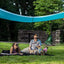 Ready Covers Sonnenschirm 10x10 mit 4 Stangen - Aqua