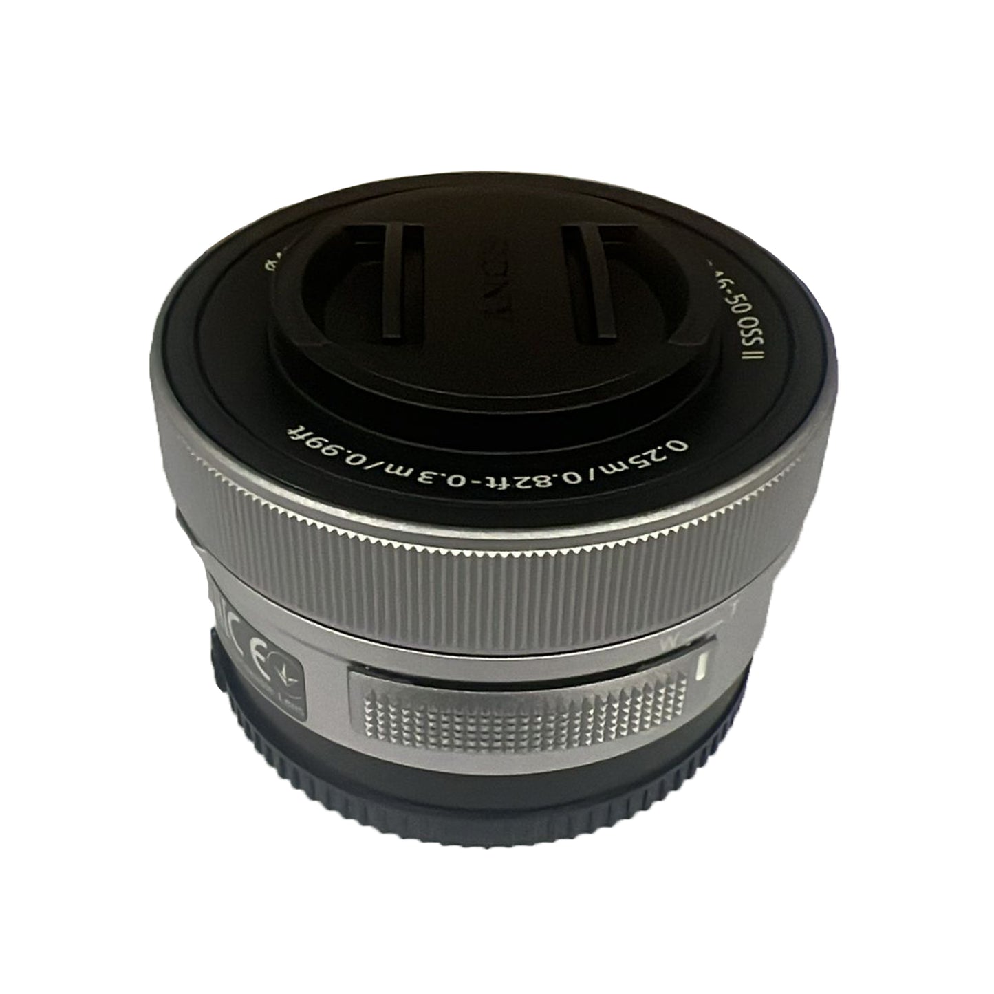 Sony E PZ 16–50 mm f/3,5–5,6 OSS II-Objektiv (Silber) (weiße Box)