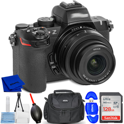 Nikon Z50 II Mirrorless Camera with 16-50mm Lens 1786 - 7PC Accessory Bundle