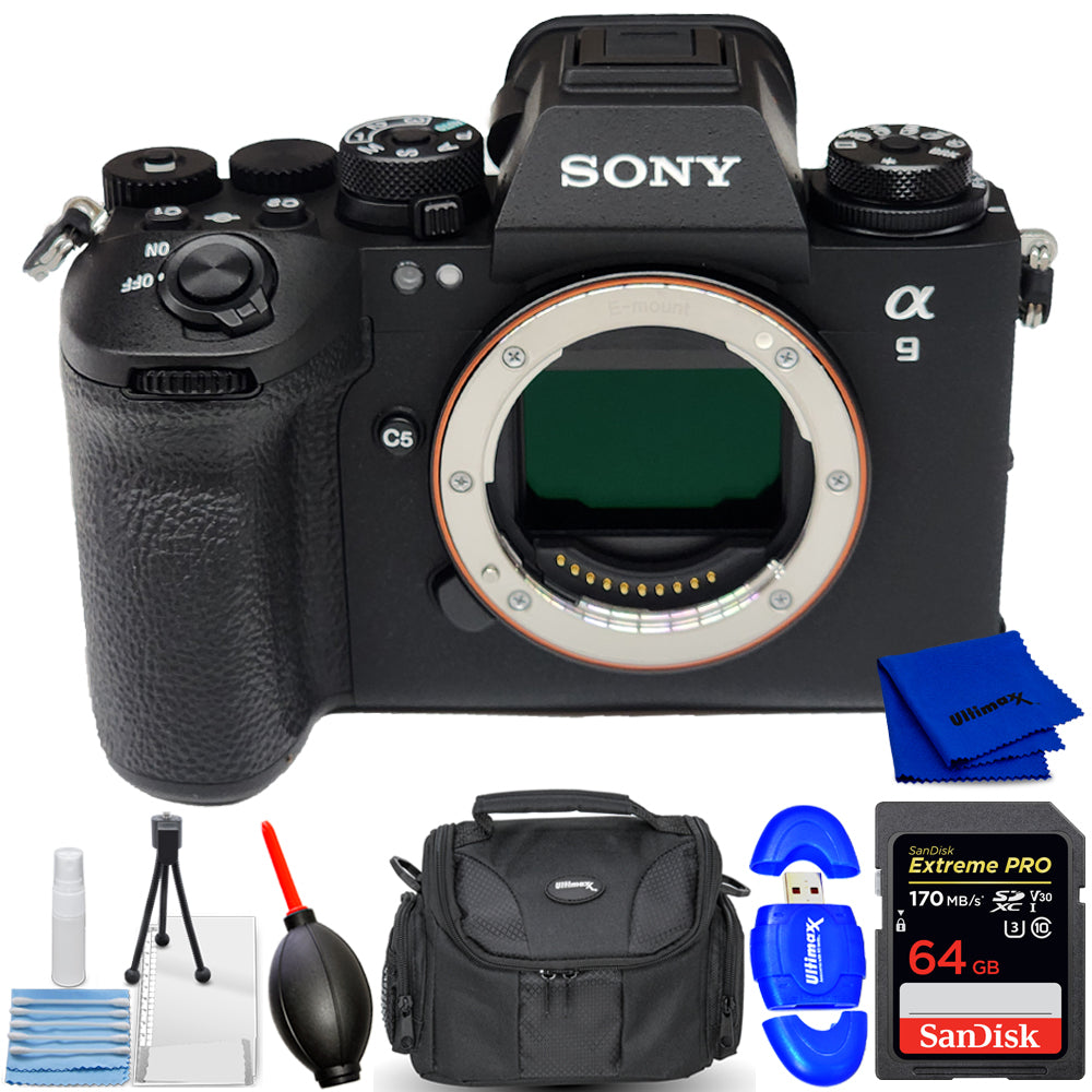 Sony a9 III spiegellose Kamera ILCE-9M3 – 7-teiliges Zubehörpaket