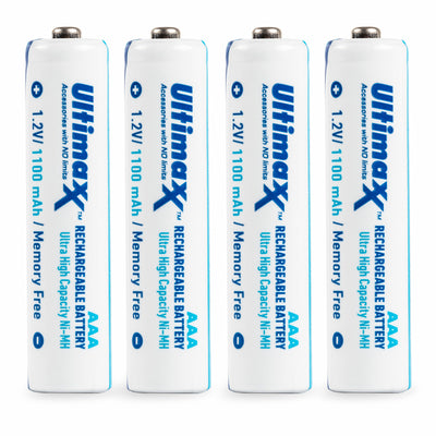 Ultimaxx 4AAA NIMH-Akkus 1100 mAh