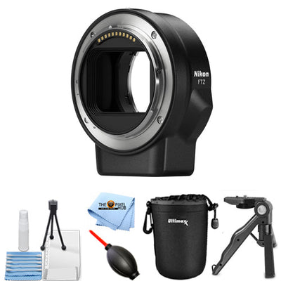 Nikon FTZ Mount Adapter 4185 - 5PC Accessory Bundle Nikon