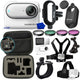 Insta360 GO3 GO 3 Action Waterproof Camera (64GB) - 10PC Accessory Bundle Insta360