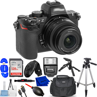 Nikon Z50 II Mirrorless Camera with 16-50mm Lens 1786 - 12PC Accessory Bundle