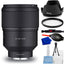 Rokinon AF 135mm f/1.8 FE Lens for Sony E IO13518-E - 7PC Accessory Bundle