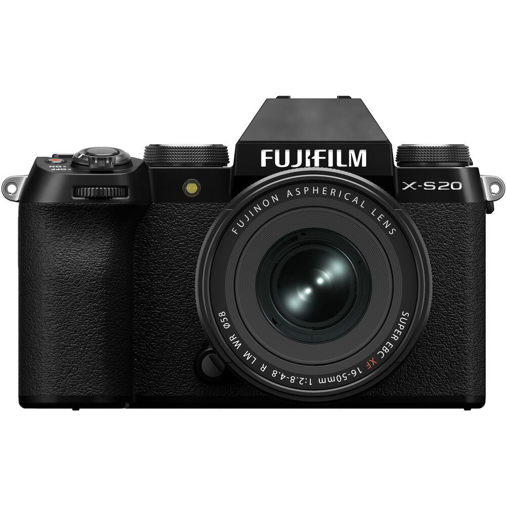 FUJIFILM X-S20 Mirrorless Camera with XF 16-50mm f/2.8-4.8 Lens (Black) 7PC Kit