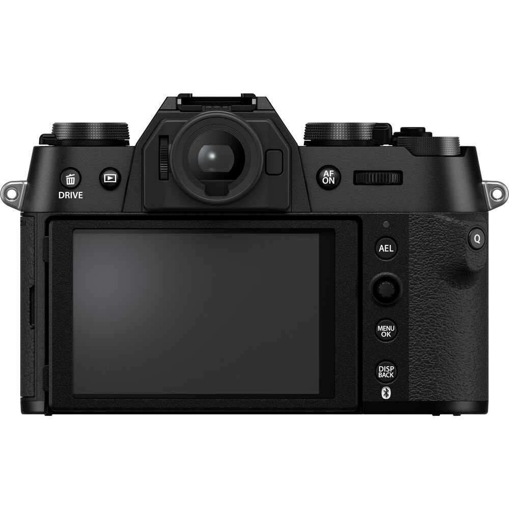 FUJIFILM X-T50 Mirrorless Camera with XC 15-45mm Lens (Black) Accesssory Bundle