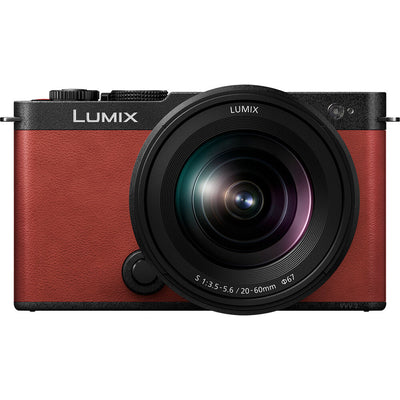 Panasonic Lumix S9 Mirrorless Camera with S 20-60mm Lens (Crimson Red) Kit