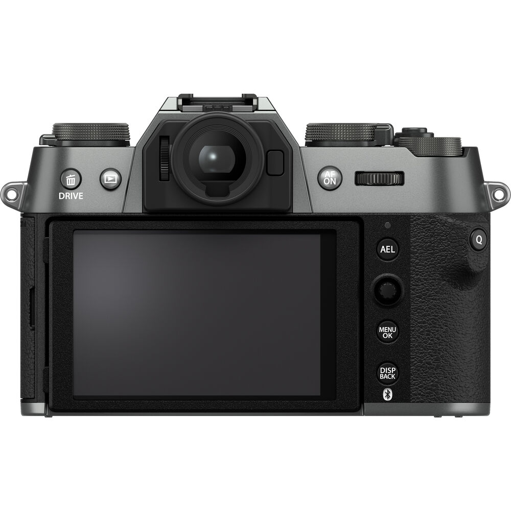 FUJIFILM X-T50 spiegellose Kamera (Anthrazit-Silber) 16828416 – 7-teiliges Zubehörset