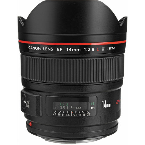 Canon EF 14mm f/2.8L II USM Ultra-Weitwinkelobjektiv für digitale SLR-Kameras von Canon