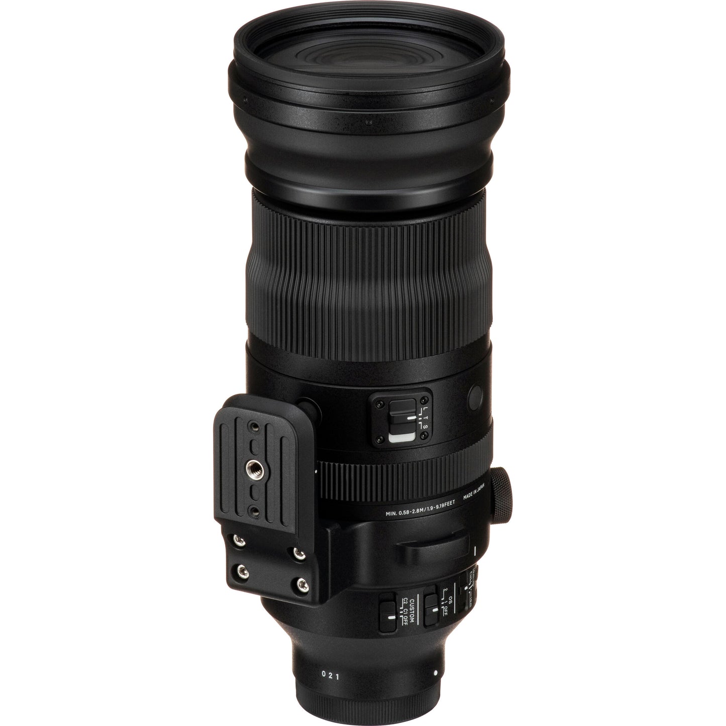 Sigma 150–600 mm f/5–6,3 DG DN OS Sportobjektiv für Sony E – 6-teiliges Zubehörpaket