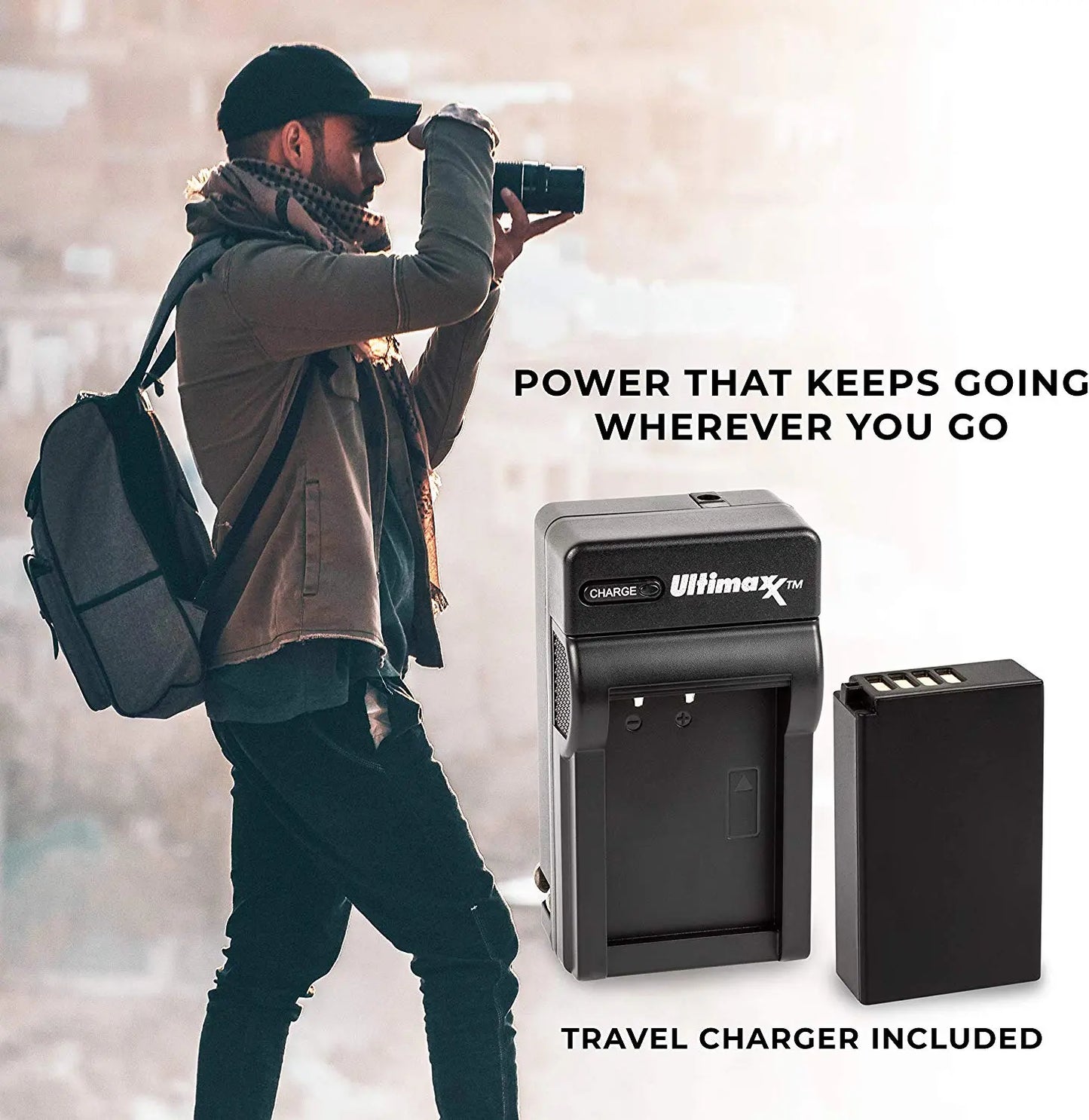 2x ENEL20 EN-EL20 Batteries & Charger for Nikon P1000, J1, J2, J3, S1, V3 Ultimaxx