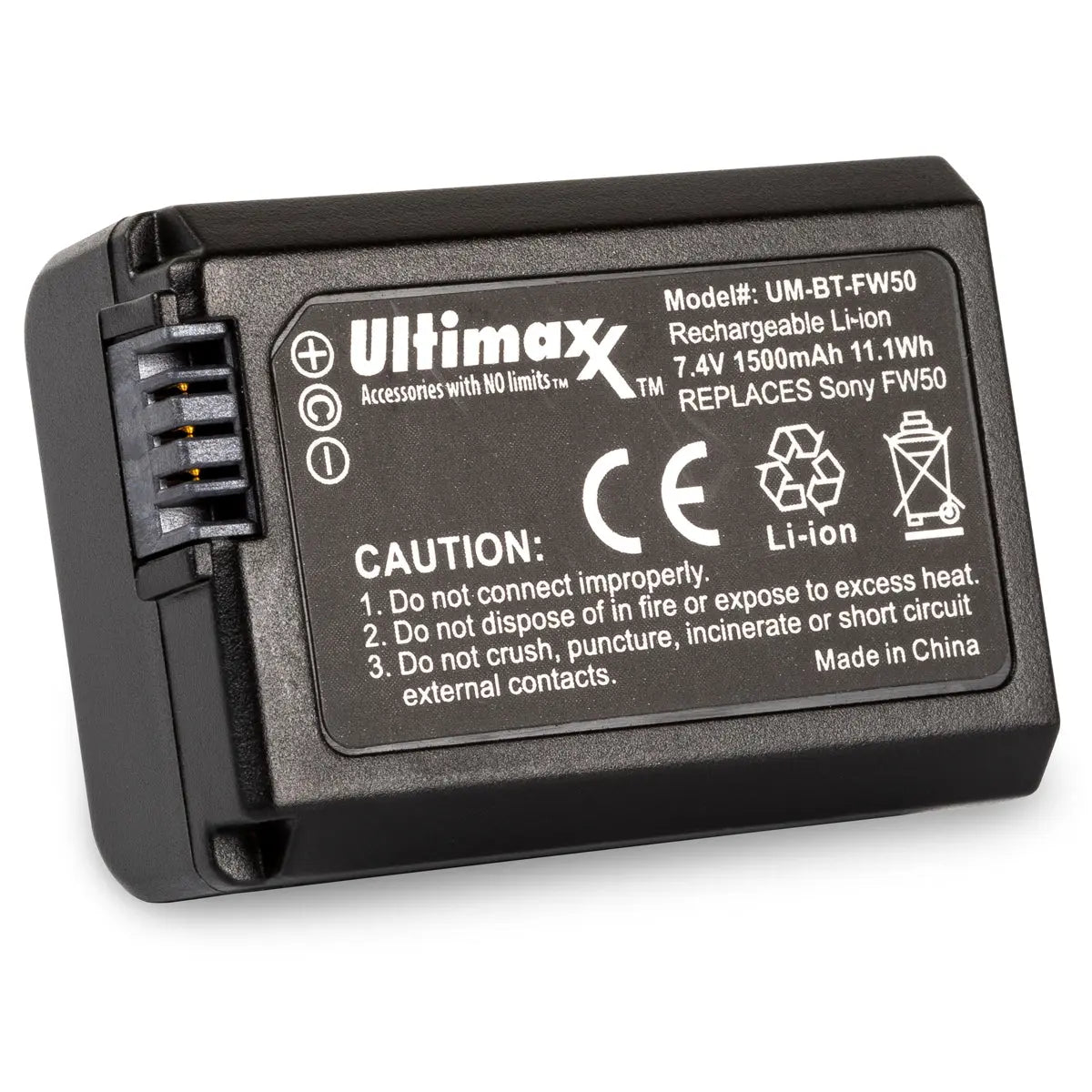 Replacement NP-FW50 NPFW50 Battery for Sony a6000 a5000 a6300 Alpha a7II a7R a7S Ultimaxx