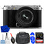 FUJIFILM X-M5 spiegellose Kamera mit XC 15-45 mm f/3,5-5,6 Objektiv (Silber) - Bundle