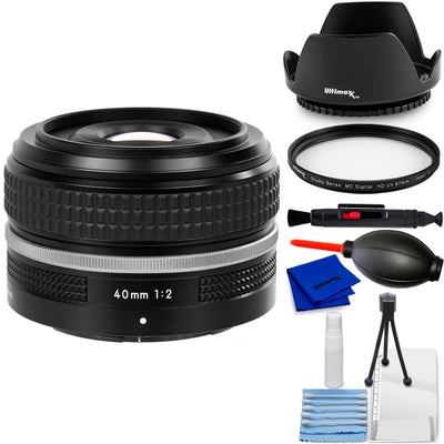 Nikon NIKKOR Z 40mm f/2 (SE) Lens 20121 - 7PC Accessory Bundle