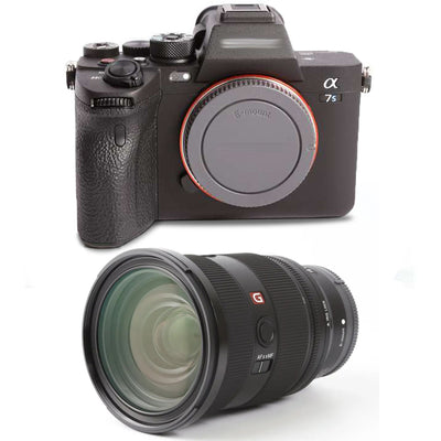 Spiegellose Digitalkamera Sony Alpha a7S III und Objektiv FE 24–70 mm f/2.8 GM II