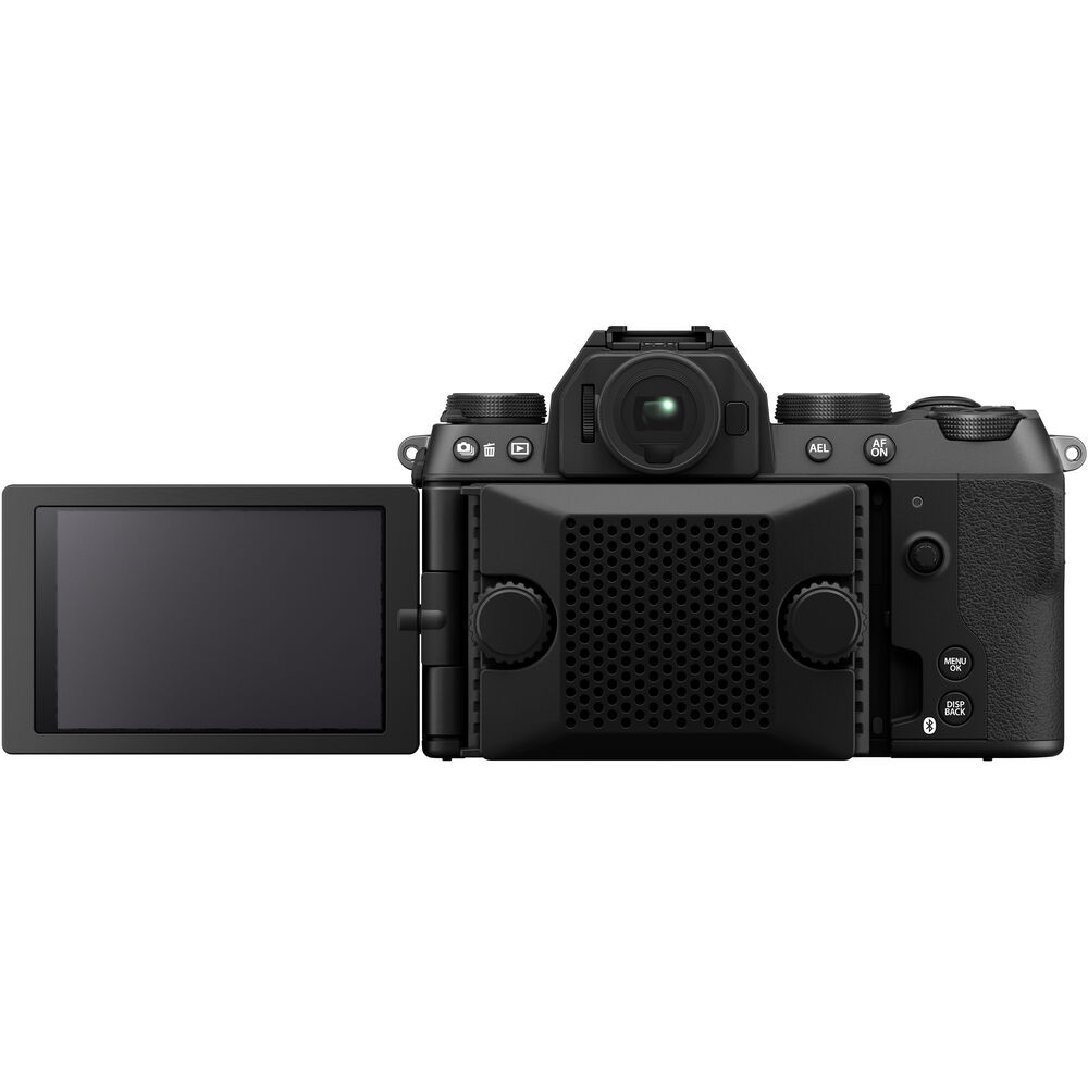 FUJIFILM X-S20 spiegellose Kamera mit 15-45-mm-Objektiv (schwarz) 16781943 – Bundle