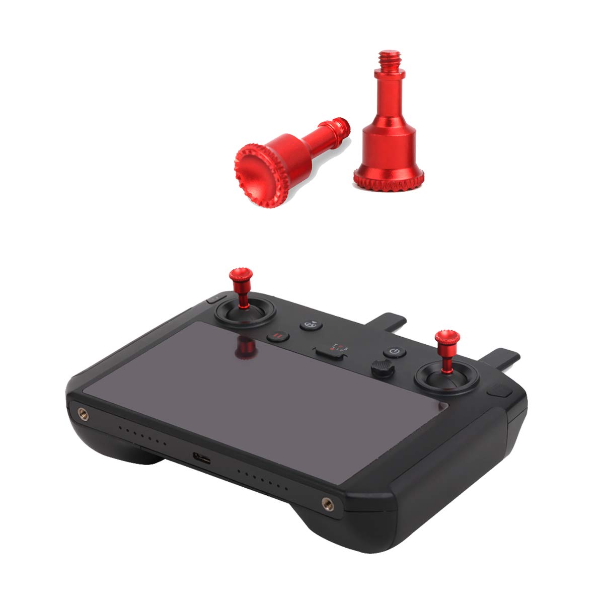 2 x Rutschfeste Smart Remote Controller Joystick Daumenwippe für DJI Mavic 2