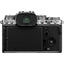 FUJIFILM X-T4 spiegellose Kamera (Silber) 16652867 - 12-teiliges Zubehörpaket