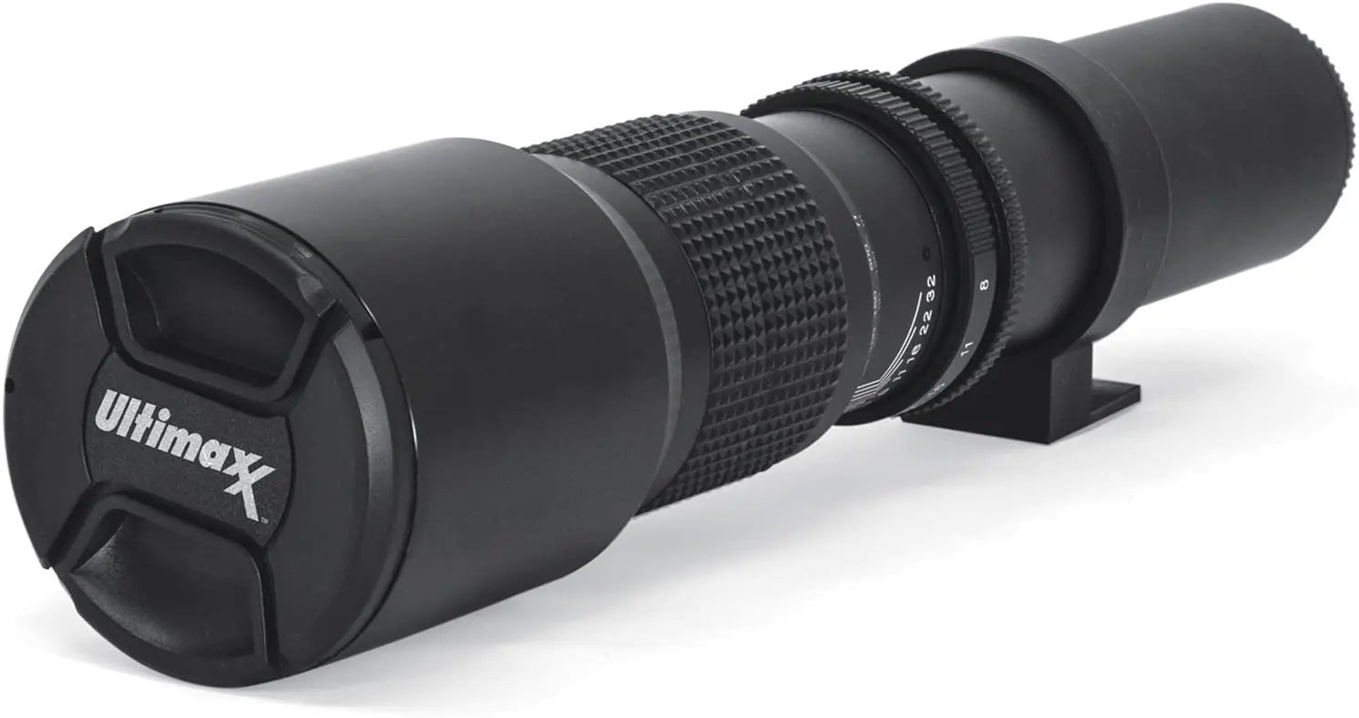 Super 500mm f/8 Manual Telephoto Lens for Nikon D5 D4S D810 D800 D750 D700 D610 Ultimaxx