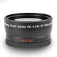 ULTIMAXX 40.5mm .43x Ultra Fast AF HD Wide Angle Lens for DSLR + Video Recording Ultimaxx