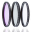 Ultimaxx 3-Piece Multi-Coated HD 86mm Filter Kit (UV, CPL, FLD) for DSLR Camera Ultimaxx