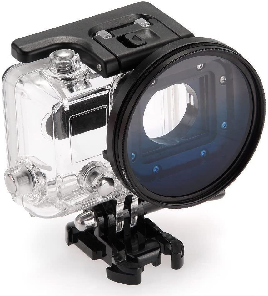 58mm Lens Filter Mount Adapter Ring for GoPro HERO5 HERO6 HERO7 Ultimaxx