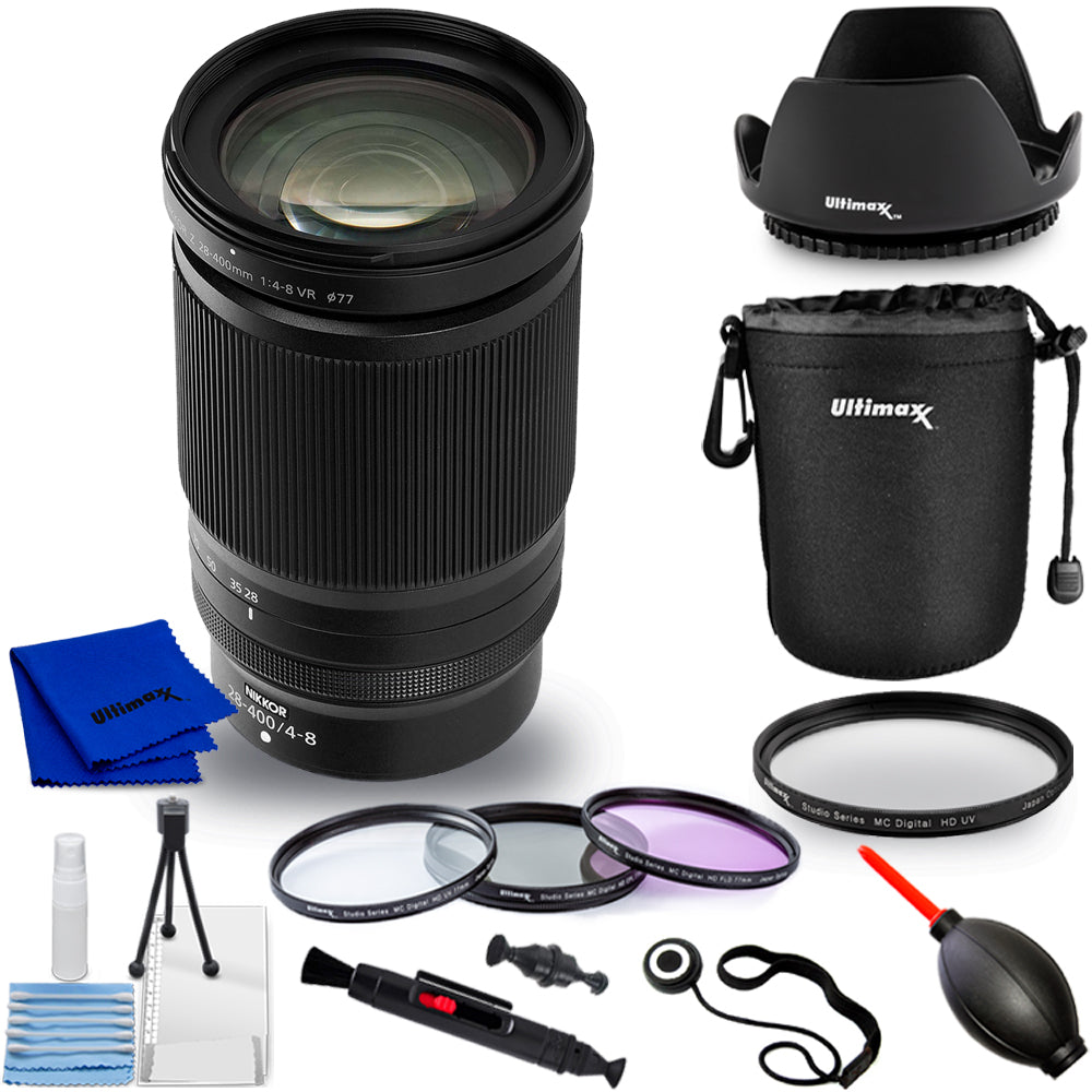 Nikon NIKKOR Z 28-400mm f/4-8 VR Lens Bundle 2