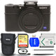 Sony Cyber-shot DSC-RX100 VII Digital Camera + EXT BATT + Pouch 16GB Bundle Sony