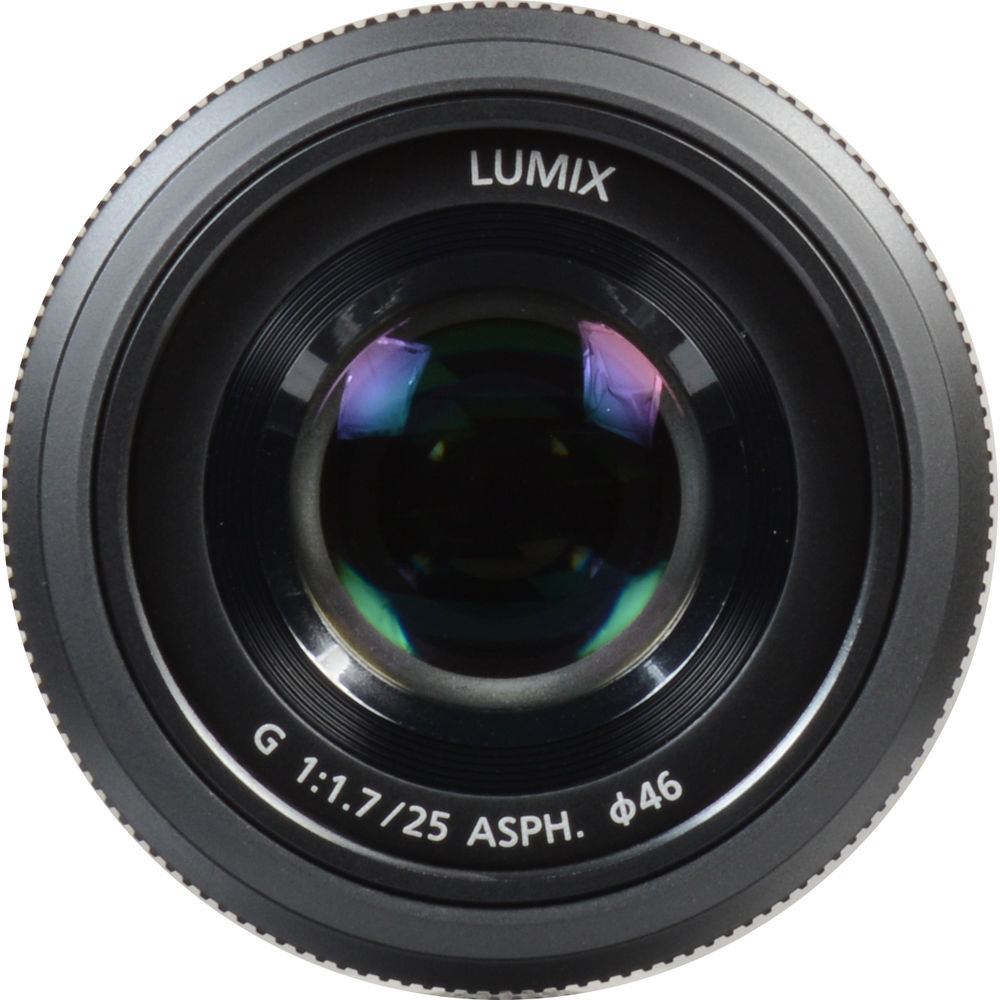 Panasonic H-H025K LUMIX G 25 mm/F1.7 Objektiv (Schwarz) - H-H025K