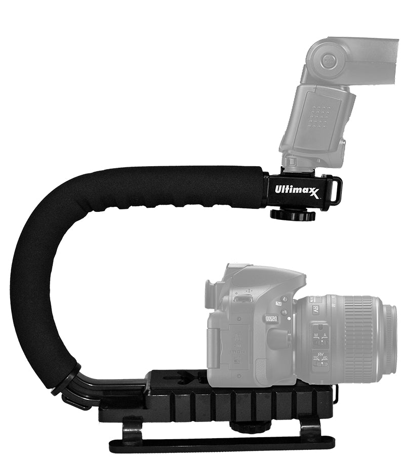 Professioneller Videostabilisierungsgriff C/U-Form Pro Griffgriff Handhalterung